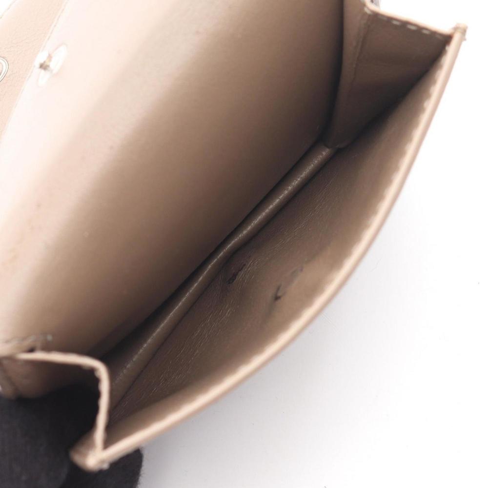 Balenciaga BALENCIAGA CASH Bi-fold Wallet, Leather, Women's, Beige, 594216 - Picture 5 of 8